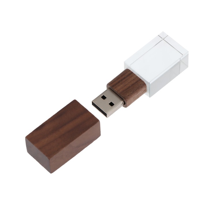 

Флешка E 310 Dark Wood, 16 ГБ, USB2.0,чт до 25 Мб/с,зап до 15 Мб/с, синяя подсветка