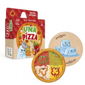 

Игра карточная Una pizza, 60 карточек