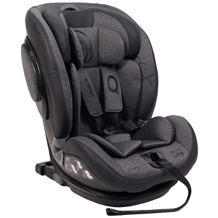 

Автокресло Rant iQ isofix Genius Line, цвет тёмно-серый