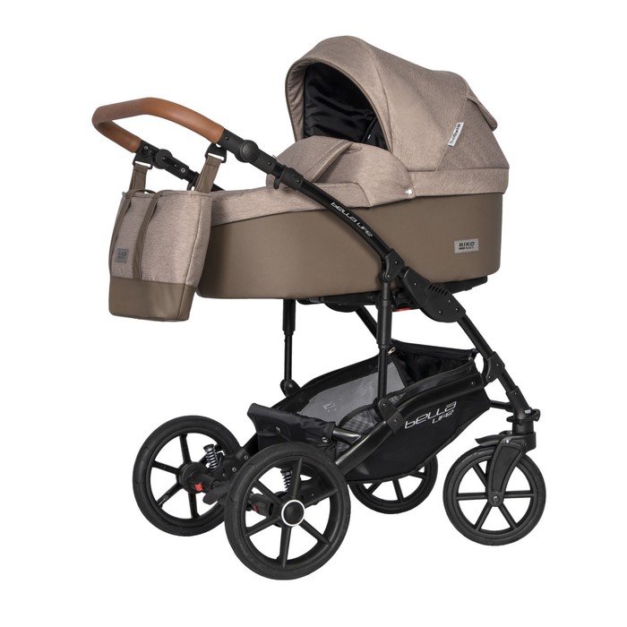 

Коляска 2 в 1 Riko Bella Life, цвет mokka