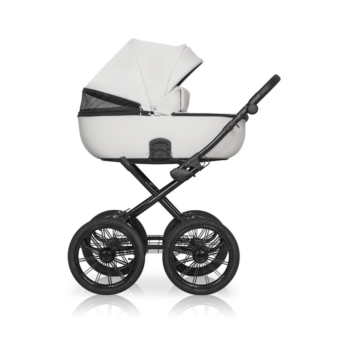 

Коляска Riko Basic Ozon Prestige, 2 в 1, цвет белый