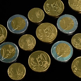

Шоколадные монеты Halloren в авоське, 100 г