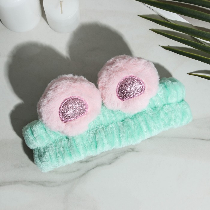 

Повязка для умывания «Мишутка», цвет МИКС