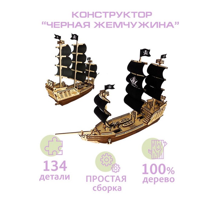 Парусный корабль «Черная Жемчужина»