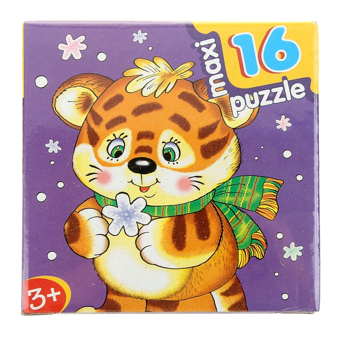 Пазл-мозаика развивающая «Тигренок»