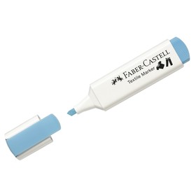 

Маркер перманентный для ткани Faber-Castell Textile, 1 - 5 мм, голубой