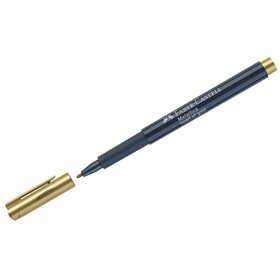 

Маркер для декорирования Faber-Castell Metallics, 1.5 мм, пулевидный, золотой