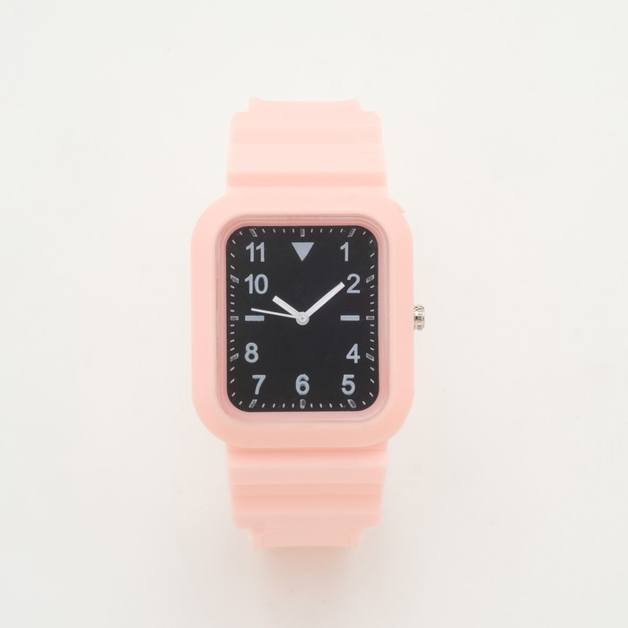Часы наручные кварцевые женские, розовые цена и фото