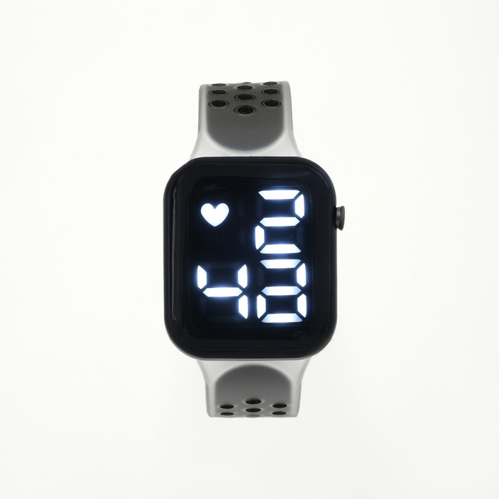 Часы наручные электронные, l-24 см, чёрные часы наручные nerf электронные чёрные