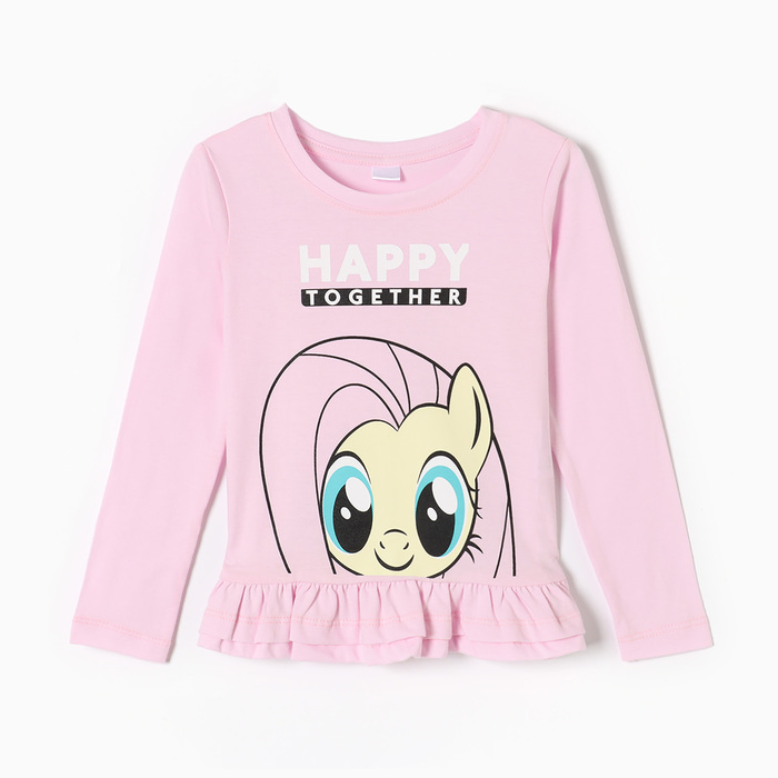 

Футболка с длинным рукавом "Happy together", My Little Pony, рост 98-104