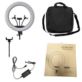 

Кольцевая лампа OKIRA LED RING 416 LIGHT, 75 Вт, 416 диодов, d=44 см, двухцветная, чёрная