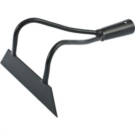 

Мотыга прямая, тулейка 30 см, стальная, без черенка