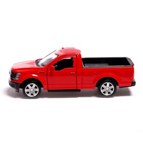 

Машина металлическая FORD F-150, 1:32, инерция, открываются двери, цвет красный