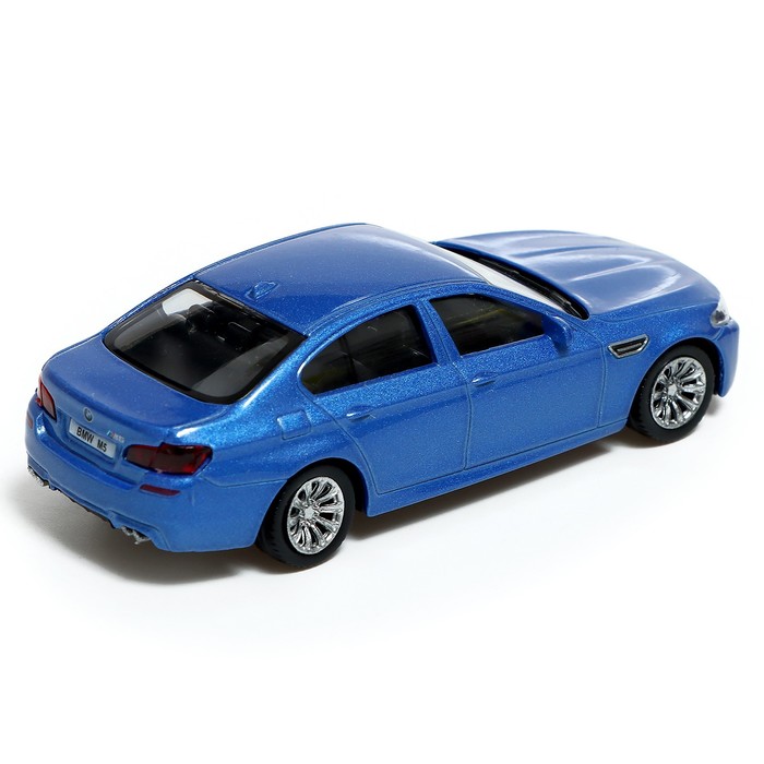 Машина металлическая BMW M5, 1:43, цвет черный