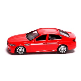 

Машина металлическая BMW M5, 1:43, цвет красный