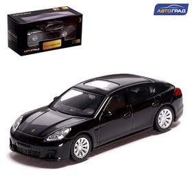 Машина металлическая PORSCHE PANAMERA TURBO, 1:43, цвет черный