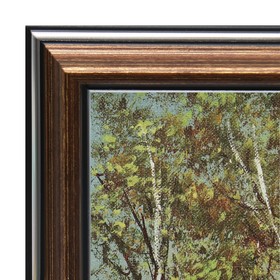 

Картина "Цветы на берегу" 40х30 (43*33) см