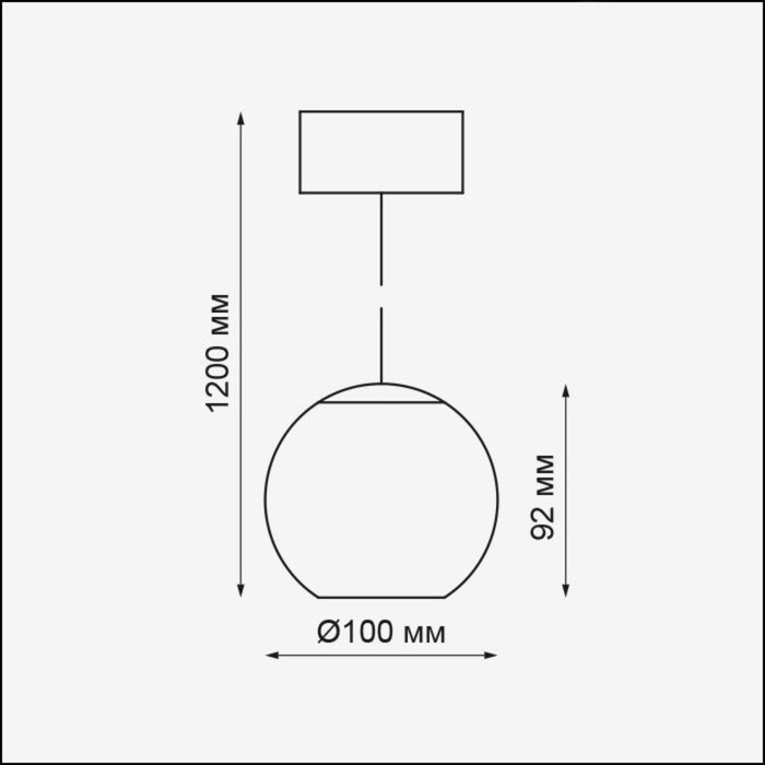 

Светильник BALL, 6 Вт, 4000К, LED, цвет чёрный