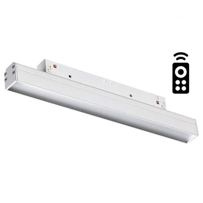

Светильник трековый SHINO 1-Ф, 12Вт LED, 3000-6500К, 960лм, цвет белый