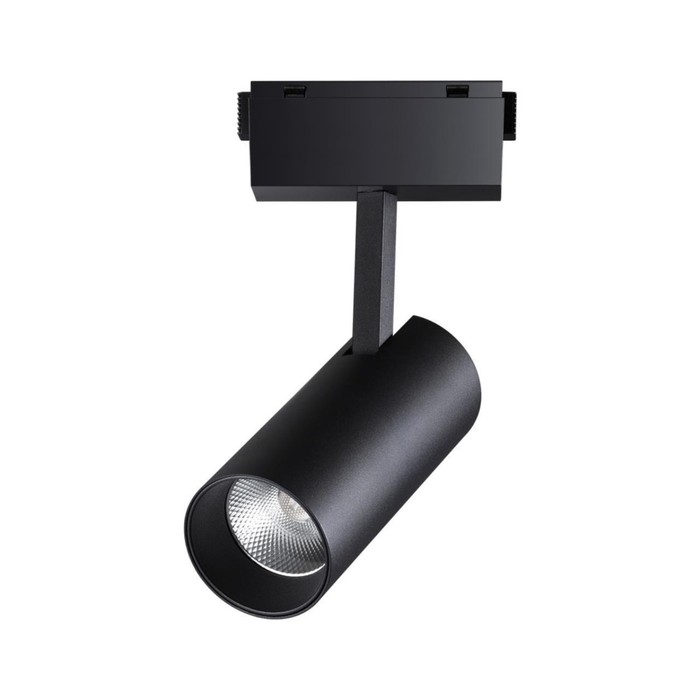 Светильник трековый SHINO 1-Ф, 15Вт LED, 4000К, 1200лм, цвет чёрный светильник ip40 15вт 1200лм 4000к акустический датчик