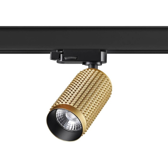 

Светильник трековый PORT 3-Ф, 12Вт LED, 4000К, 1080лм, цвет золото