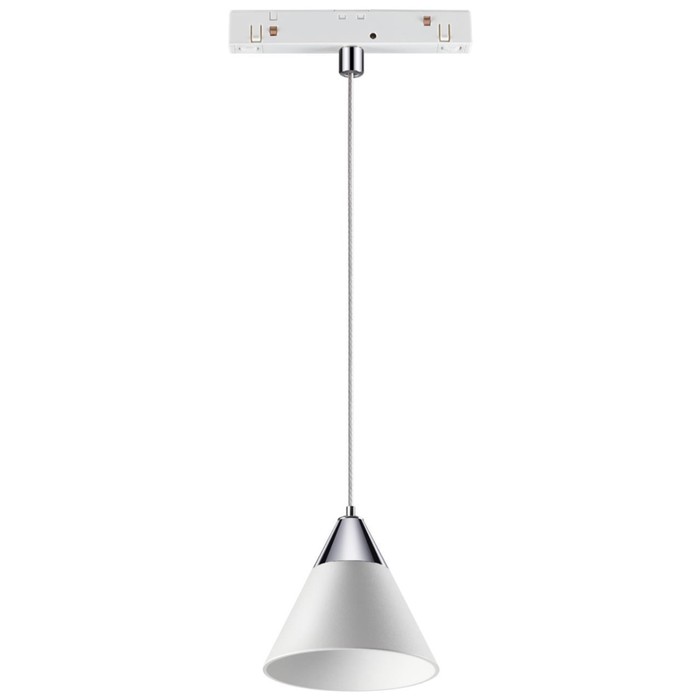 

Светильник трековый SHINO 1-Ф, 10Вт LED, 4000К, 800лм, цвет белый/хром