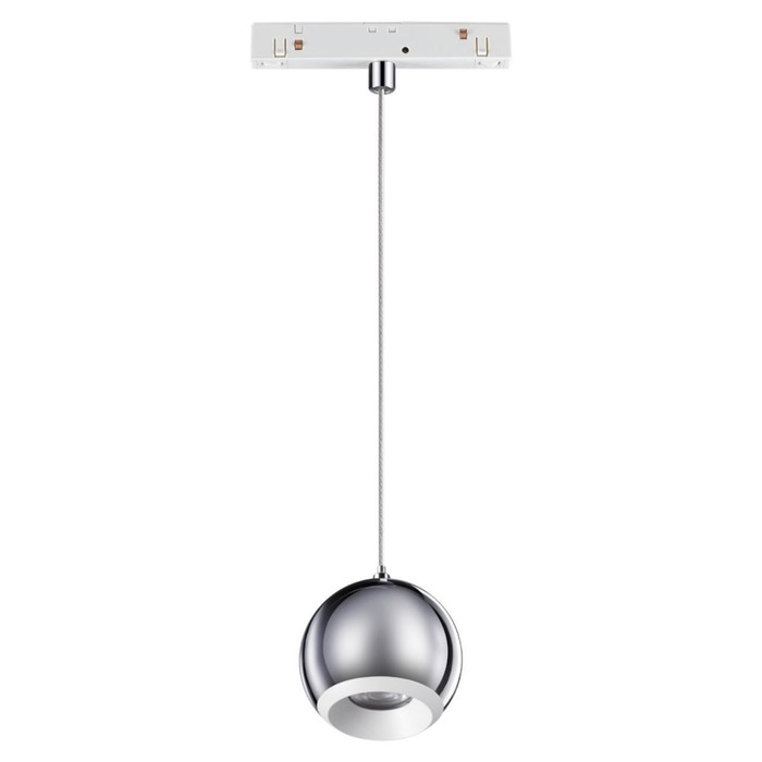 

Светильник трековый SHINO 1-Ф, 10Вт LED, 4000К, 850лм, цвет хром/белый