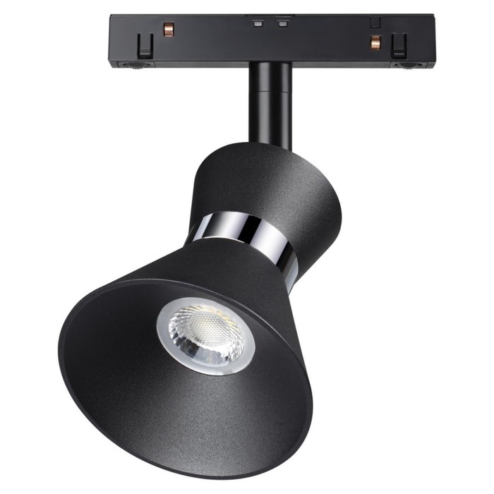 

Светильник трековый SHINO 1-Ф, 10Вт LED, 4000К, 800лм, цвет чёрный/хром