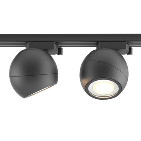 

Светильник трековый PORT 1-Ф, 12Вт LED, 4000К, 1190лм, цвет черный