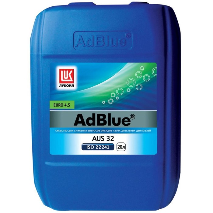 Мочевина, Лукойл AUS 32 AdBlue, 10 л 1390003 жидкость системная sintec adblue scr 10 л