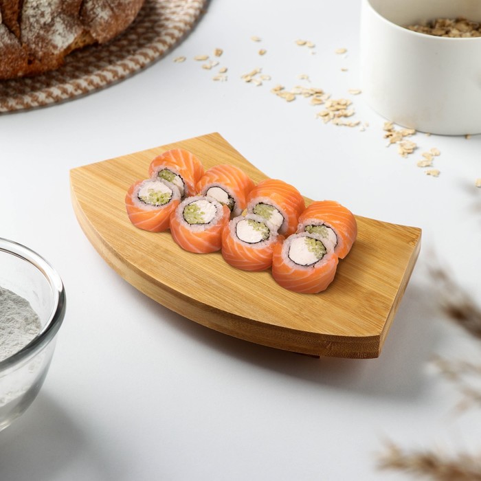 Блюдо для подачи суши «Дуга», 23×10 см