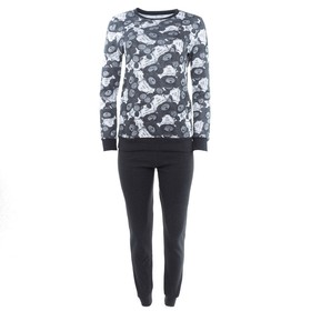 

Толстовка и брюки женские, цвет графит, размер 50