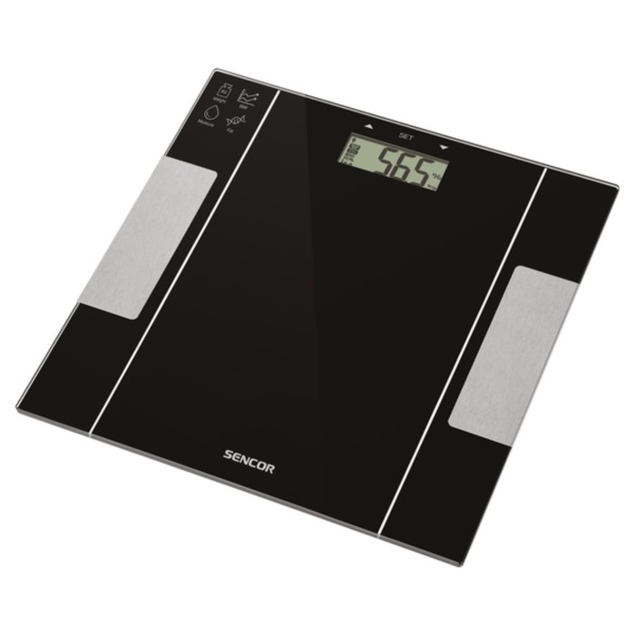Весы напольные Sencor SBS 5050BK, электронные,  диагностические, до 150 кг, чёрные