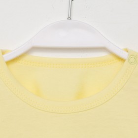 

Лонгслив для девочки, цвет жёлтый, рост 80