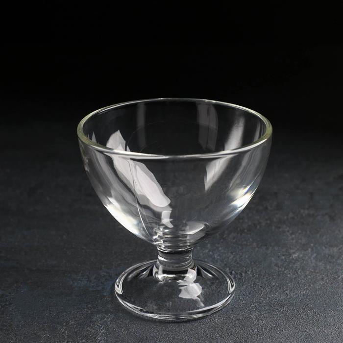 Креманка стеклянная «Мальва», 310 мл фото