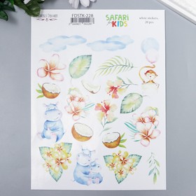 Набор стикеров 'Fabrica Decoru' 20 шт №228 Ош