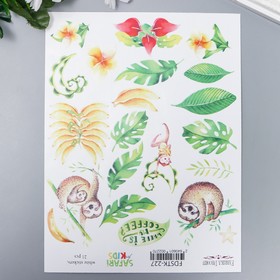 Набор стикеров 'Fabrica Decoru' 21 шт №227 Ош