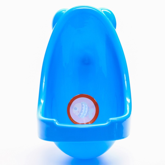 Писсуар детский пластиковый «Рыбка», цвет синий