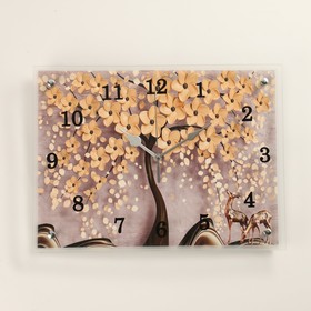 Часы настенные, серия: Природа, "Дерево", 30 х 40