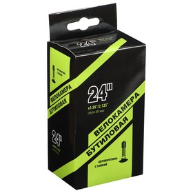 

Камера NTG 24"x1.95"/2.125" бутил, автониппель, с креплением к ободу