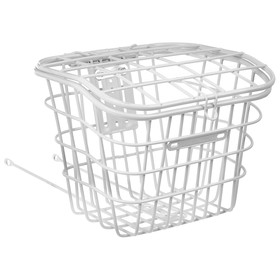 

Корзина JL-075 передняя, с крышкой для 28", стальная