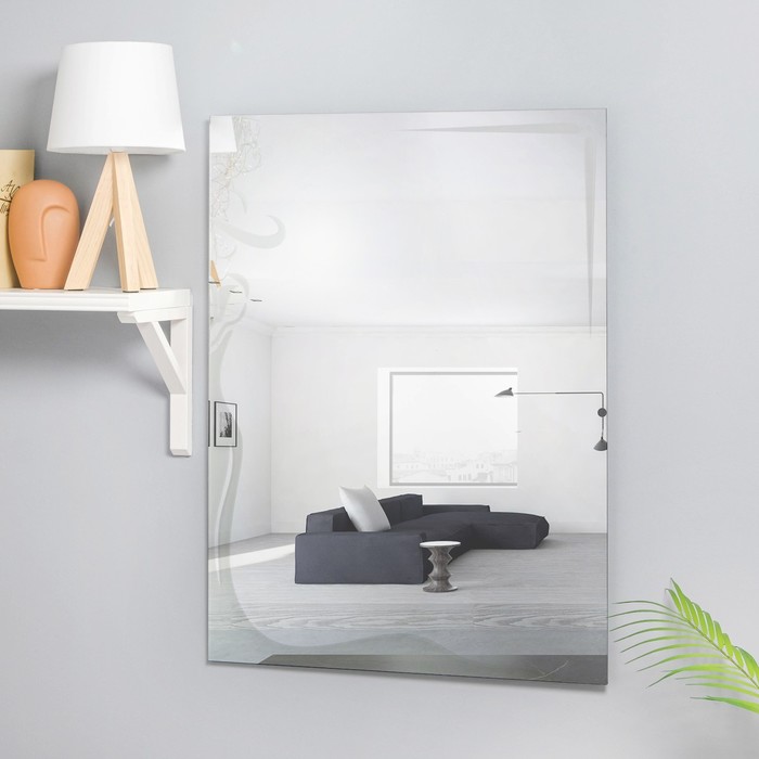 Зеркало, настенное, с пескоструйной графикой, 80×60 см