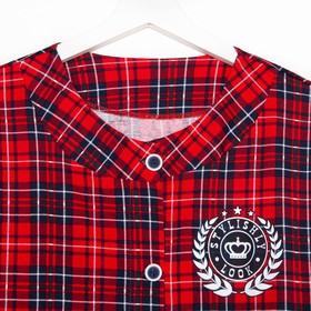 

Халат женский, цвет красный, размер 50