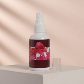 Бутылочка для хранения, с распылителем «Орхидея», 75 мл, цвет белый Ош