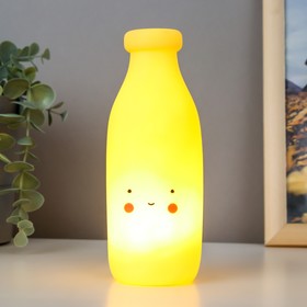 

Ночник "Бутылочка" LED от батареек 3xLR44 желтый 5,5х5,5х16 см