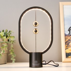 

Настольная лампа "Баланс" LED 3Вт 4000К черный 15х5,4х24,6 см