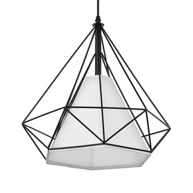 

УЦЕНКА Светильник "Клондайк" черный 1x40W E27 33x33x37 см