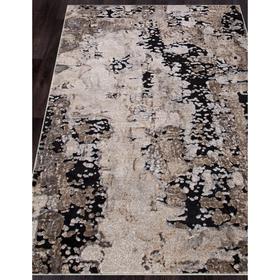 

Ковёр прямоугольный Ibiza 4086, размер 80x150 см, цвет beige-black