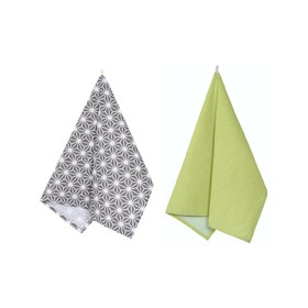 

Набор полотенец кухонных Stellar grey, размер 45х60 см - 2 шт