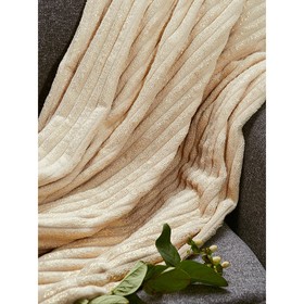 

Плед Luxe beige/gold, размер 150х200 см